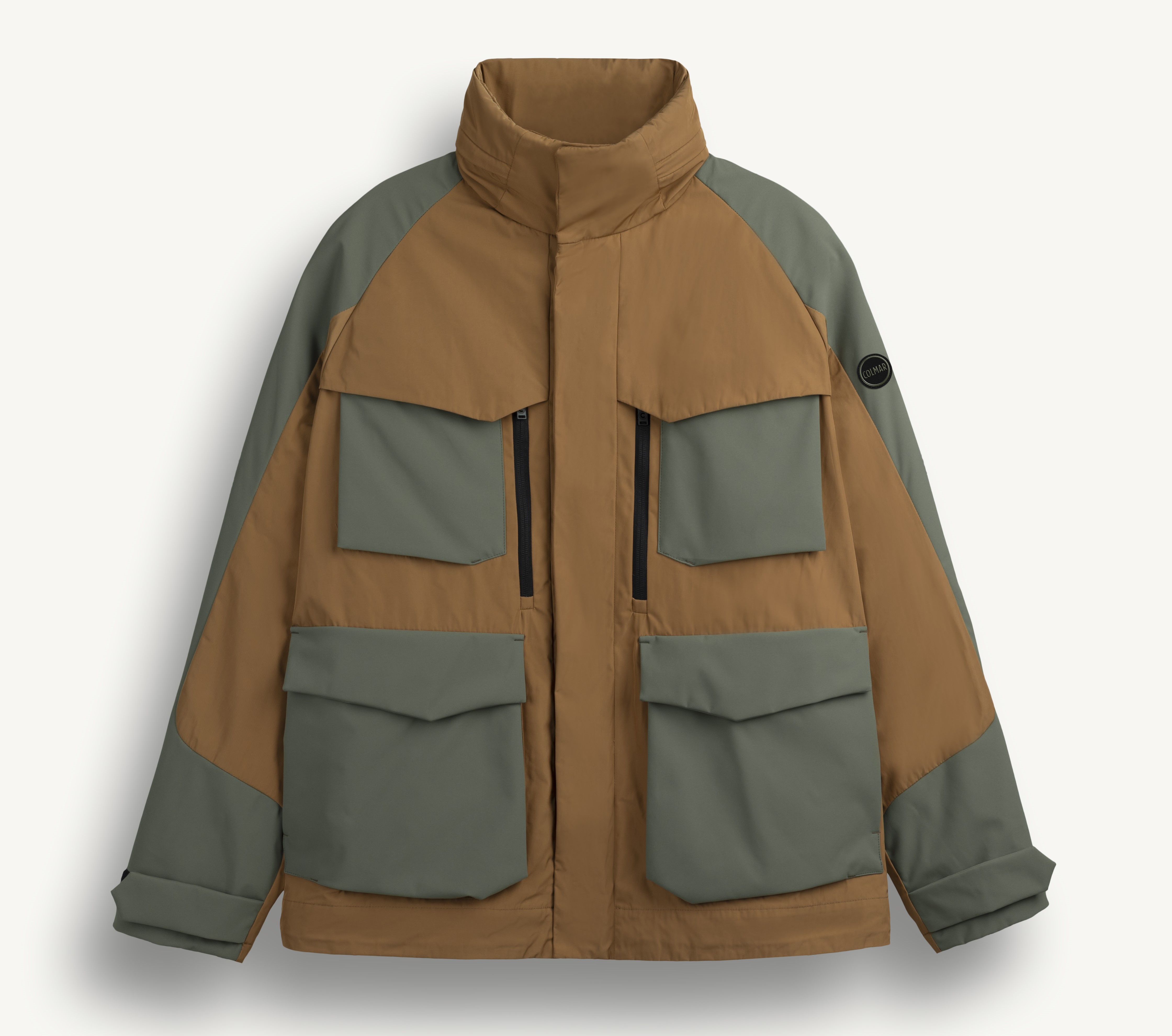 © COLMAR REVOLUTION Jacke mit verdeckter Kapuze im Color-Block Design