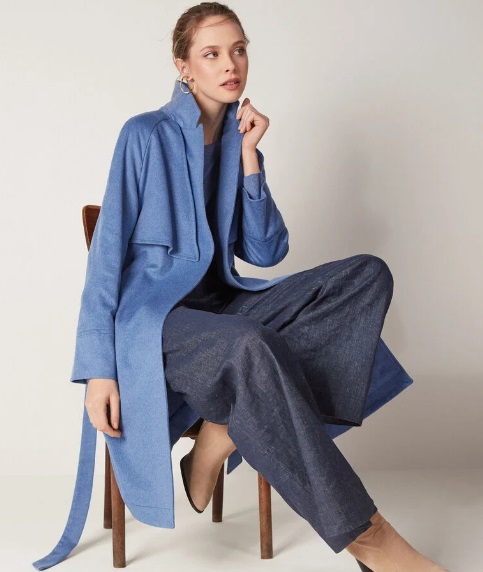 Trenchcoat aus Cashmere von Falconeri I © Falconeri