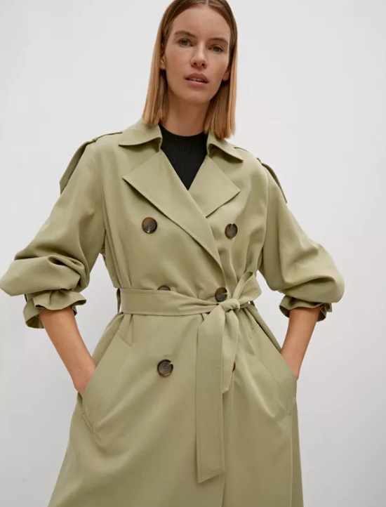 Trenchcoat mit Bindegürtel von comma I © comma