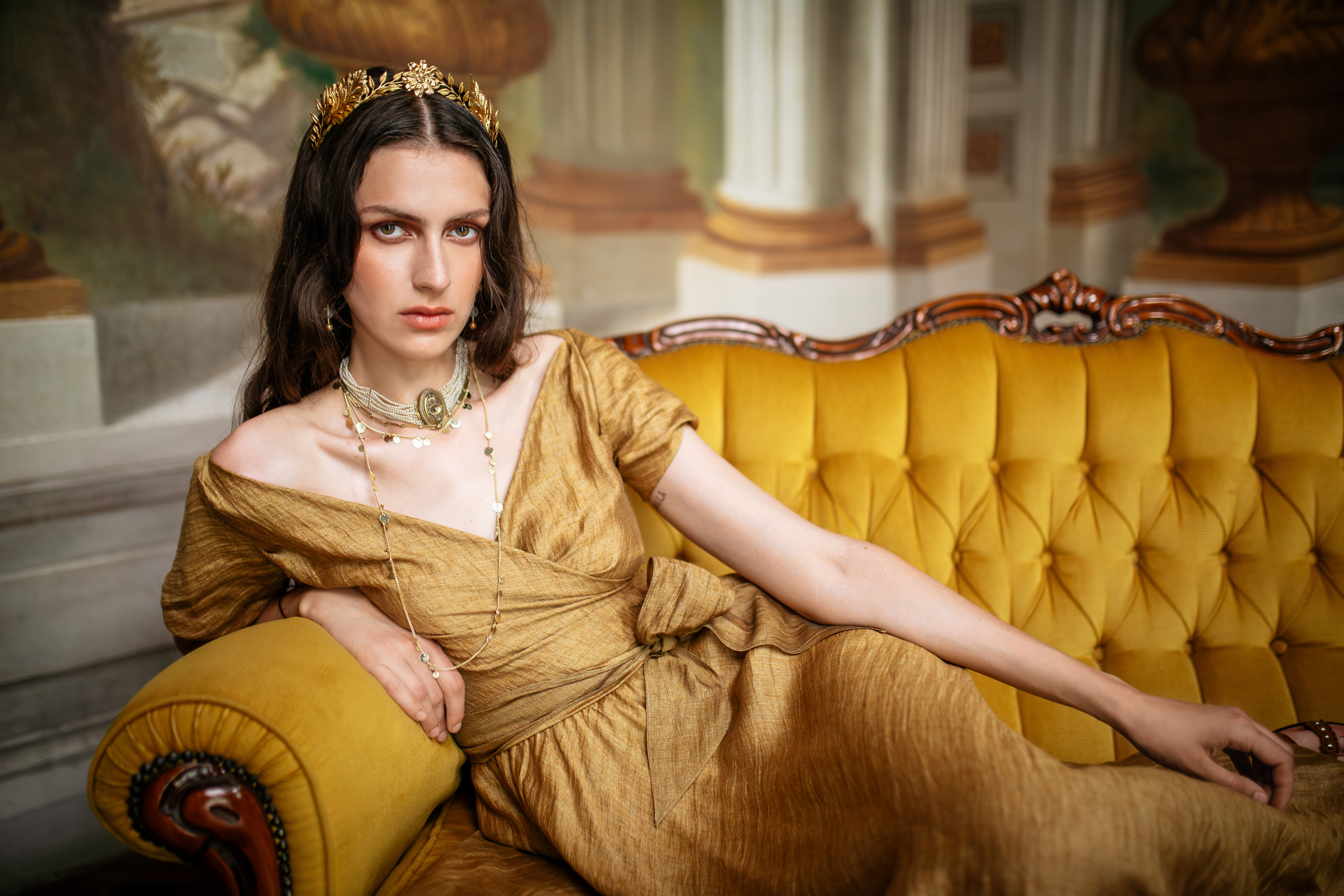 Lena Hoschek Strozzi Dress Biscotto I ©Aida Dapo