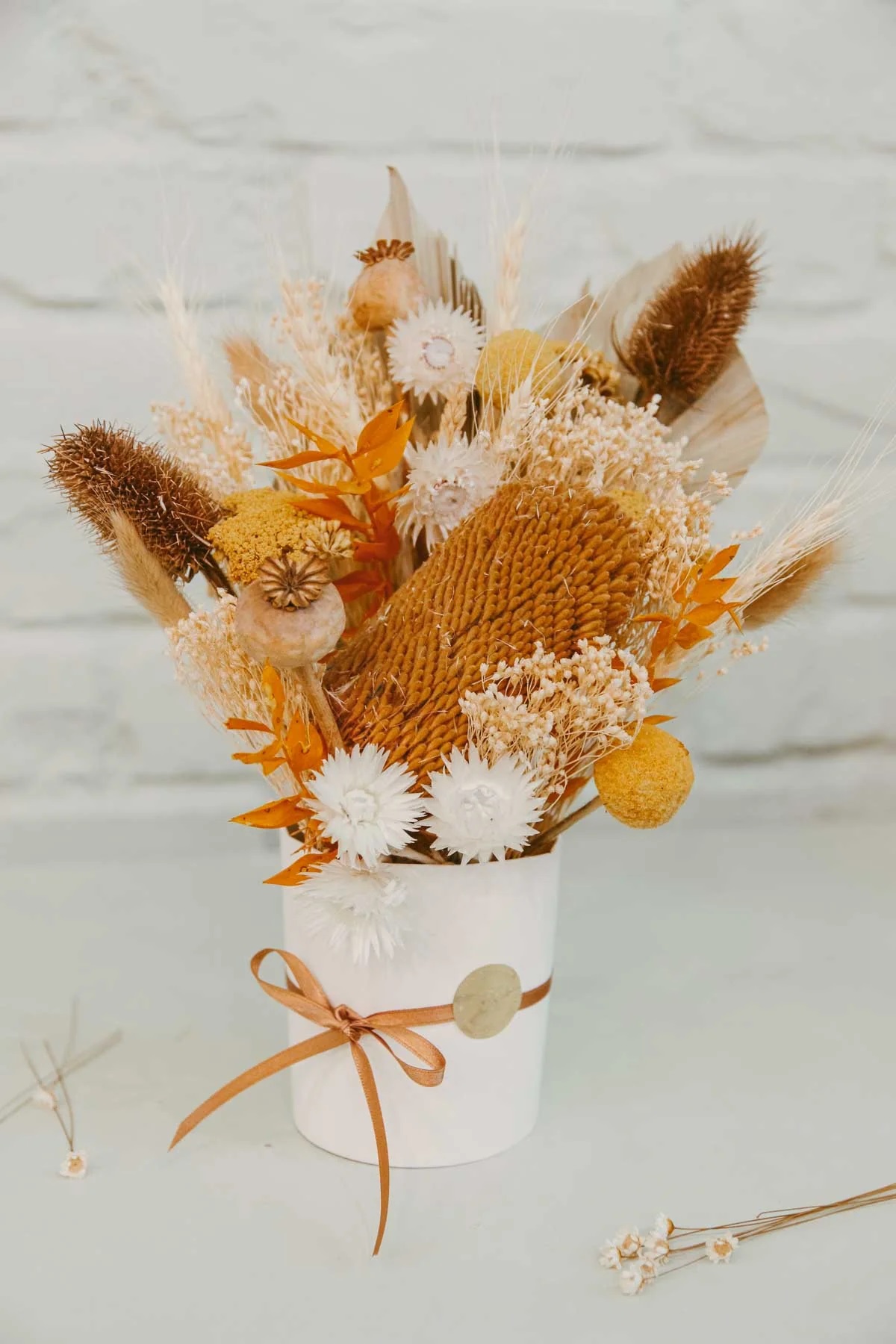 © Dried Flowers Fresh Orange von We are Flowergirls