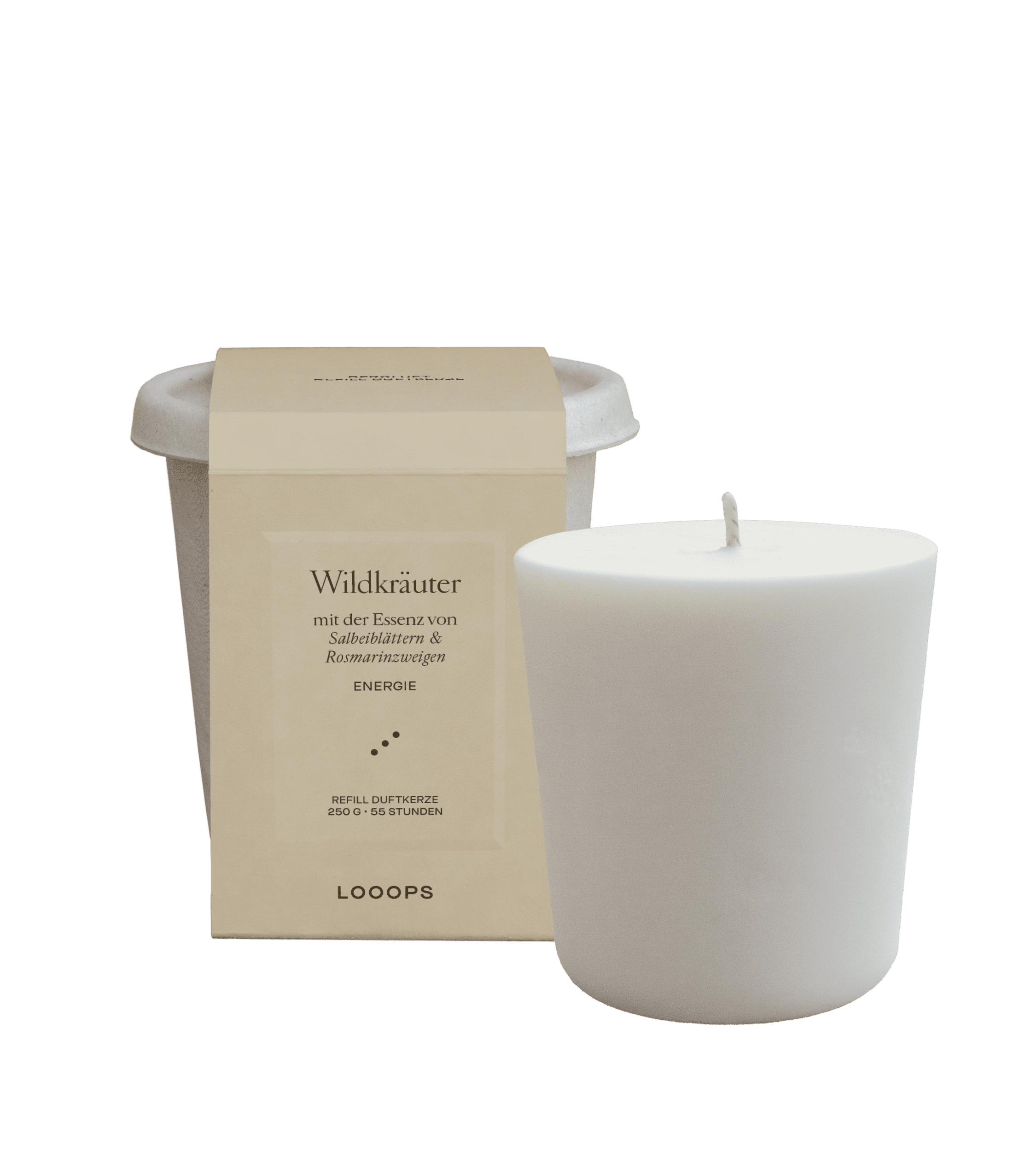 © Looops Duftkerze WILDKRÄUTER Refill