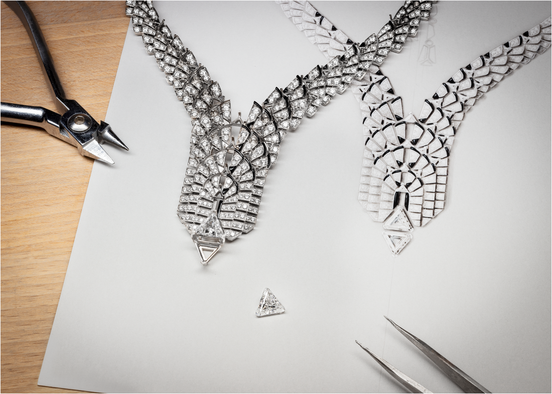 Making of Collier ALAE aus der Nature Sauvage Kollektion von Cartier I © Cartier