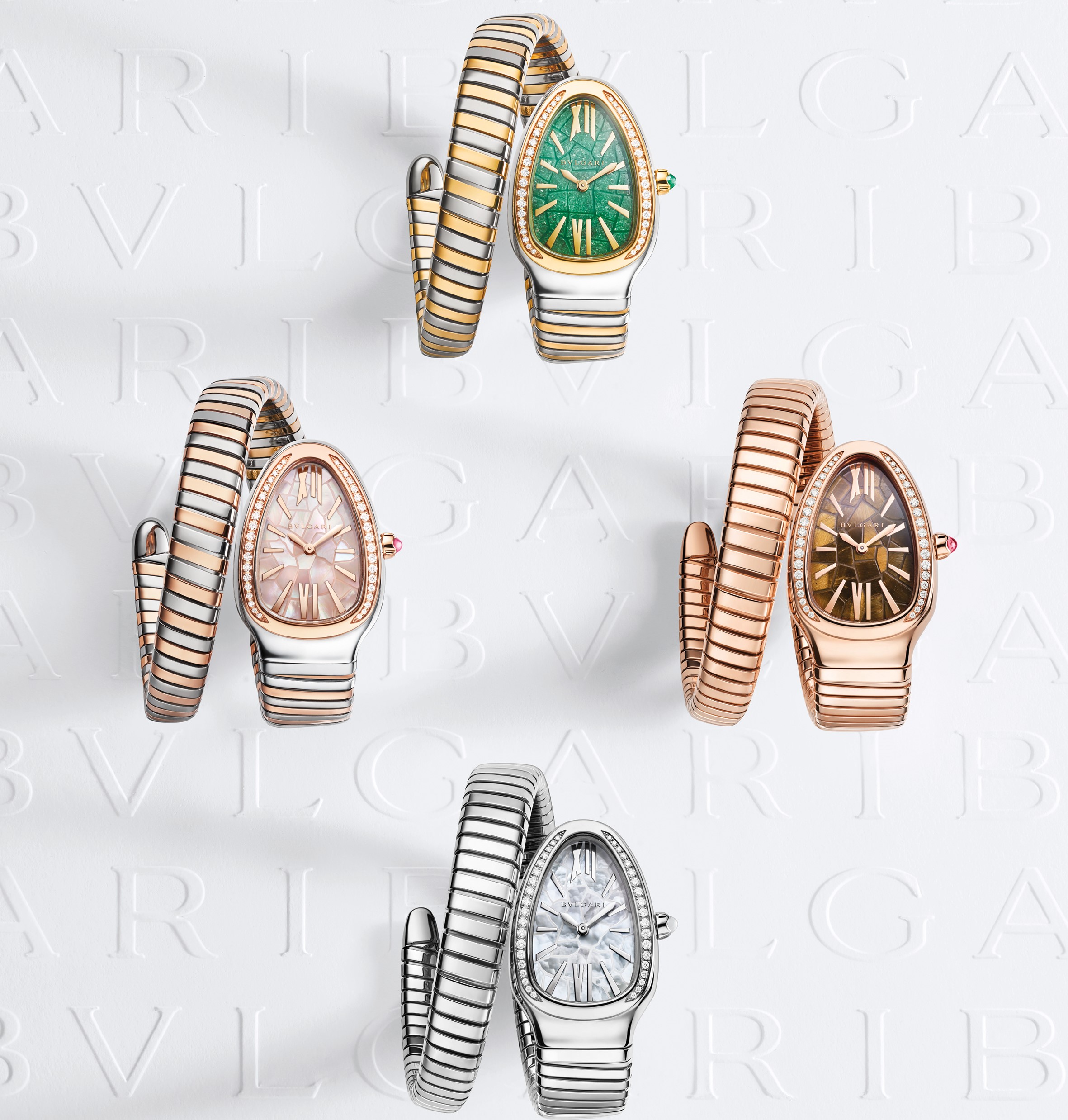 © Bulgari Tadao Ando x Bulgari Serpenti Kollektion