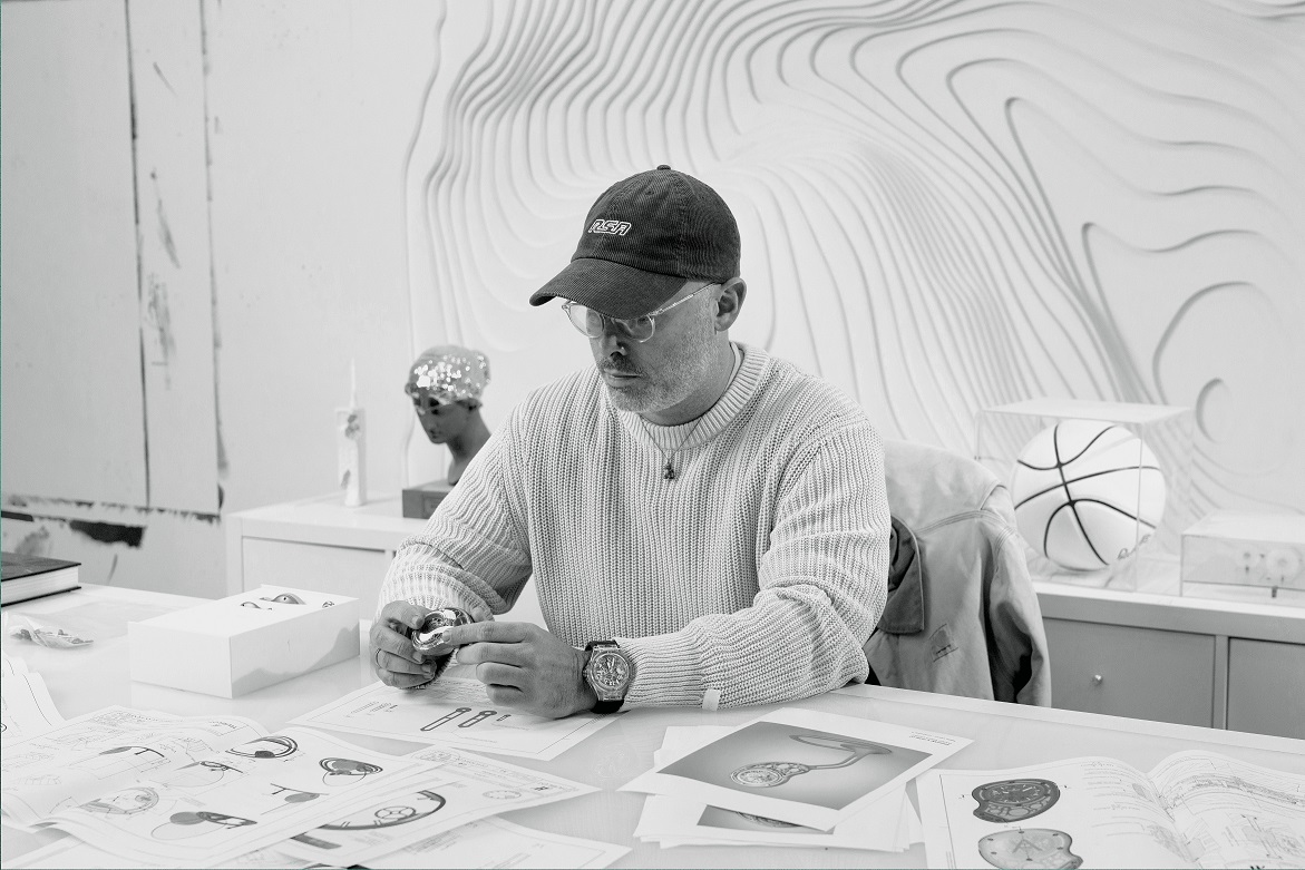 Daniel Arsham im Studio in NYC I © Hublot