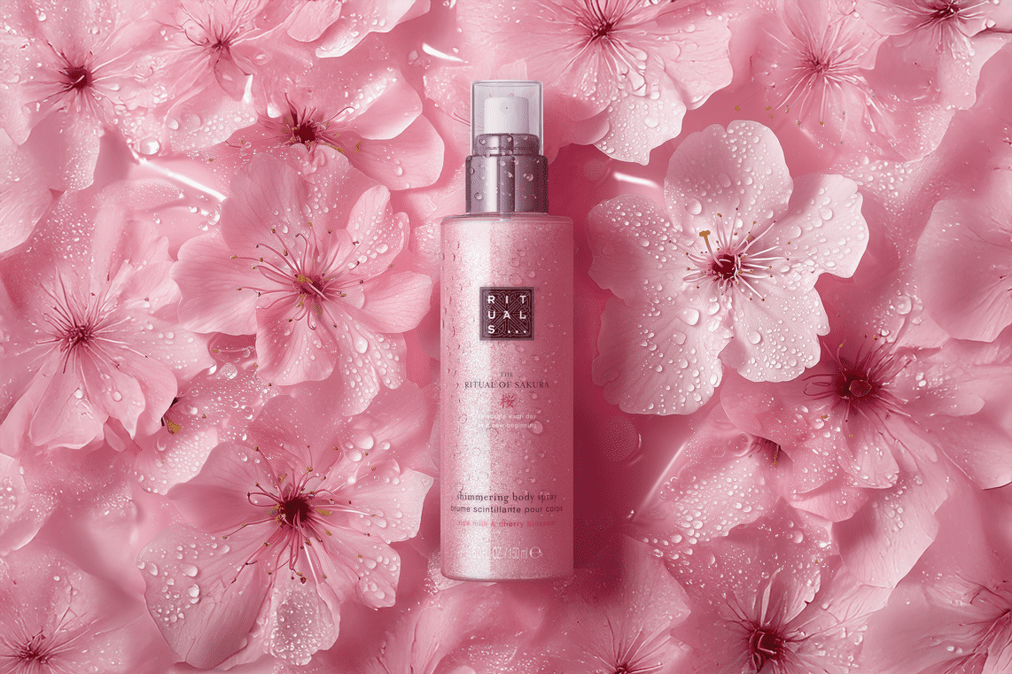 The Ritual of Sakura Shimmering Body Oil I © Rituals