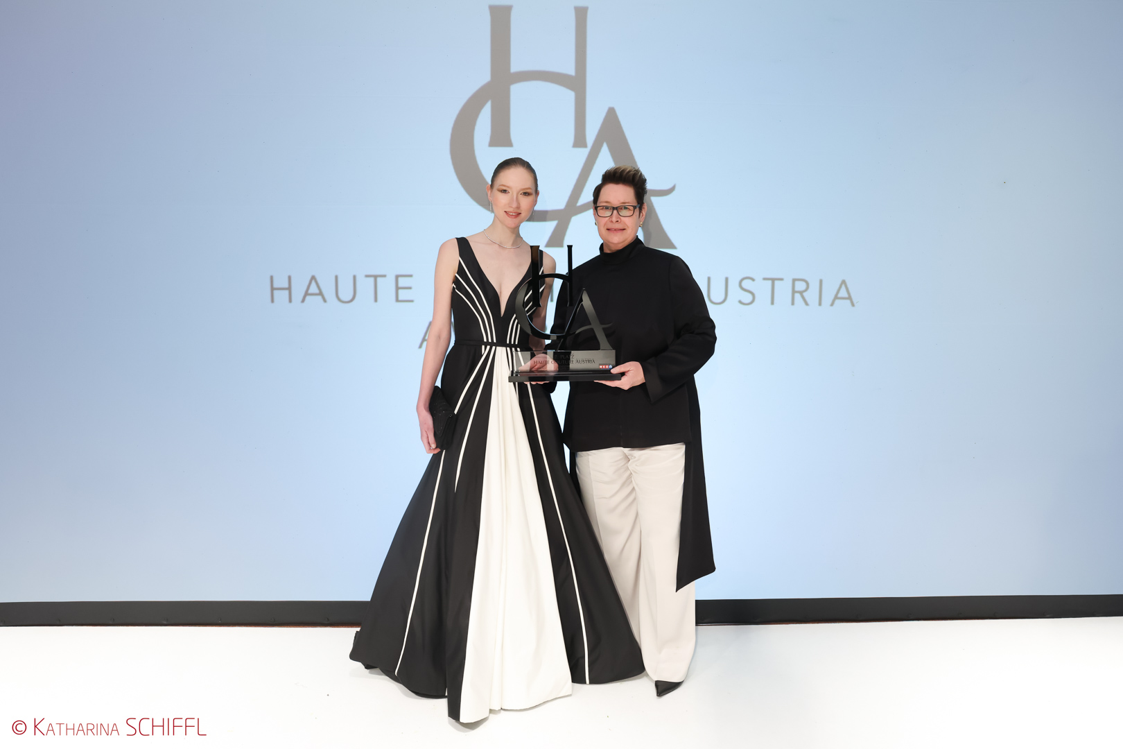 2. Platz: Liane Scherz mit Model Kamila I © Katharina Schiffl