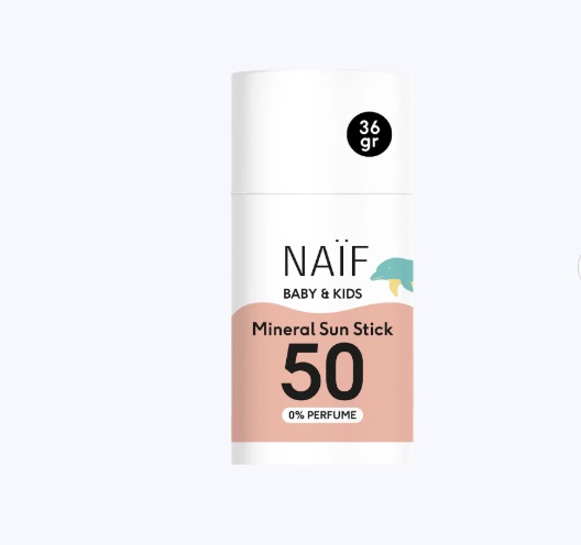 Mineralischer Sonnenschutzstick für Baby & Kind (LSF 50) I © Naïf