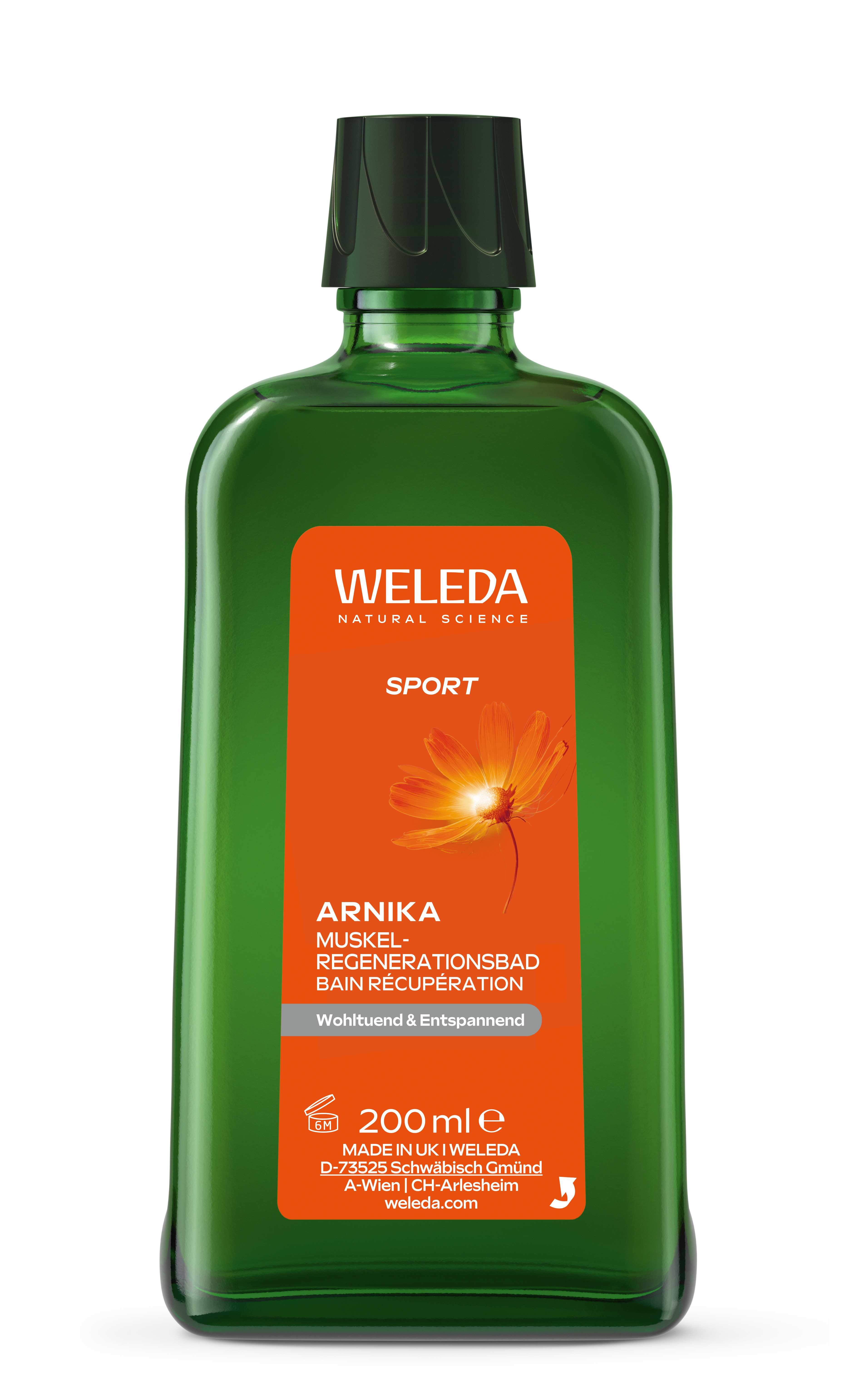 Sport & Muskel Regenerationsbad Arnika I © WELEDA